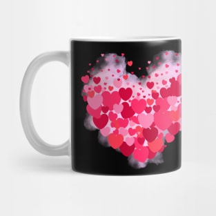 Big Pink Heart For Valentine Mug